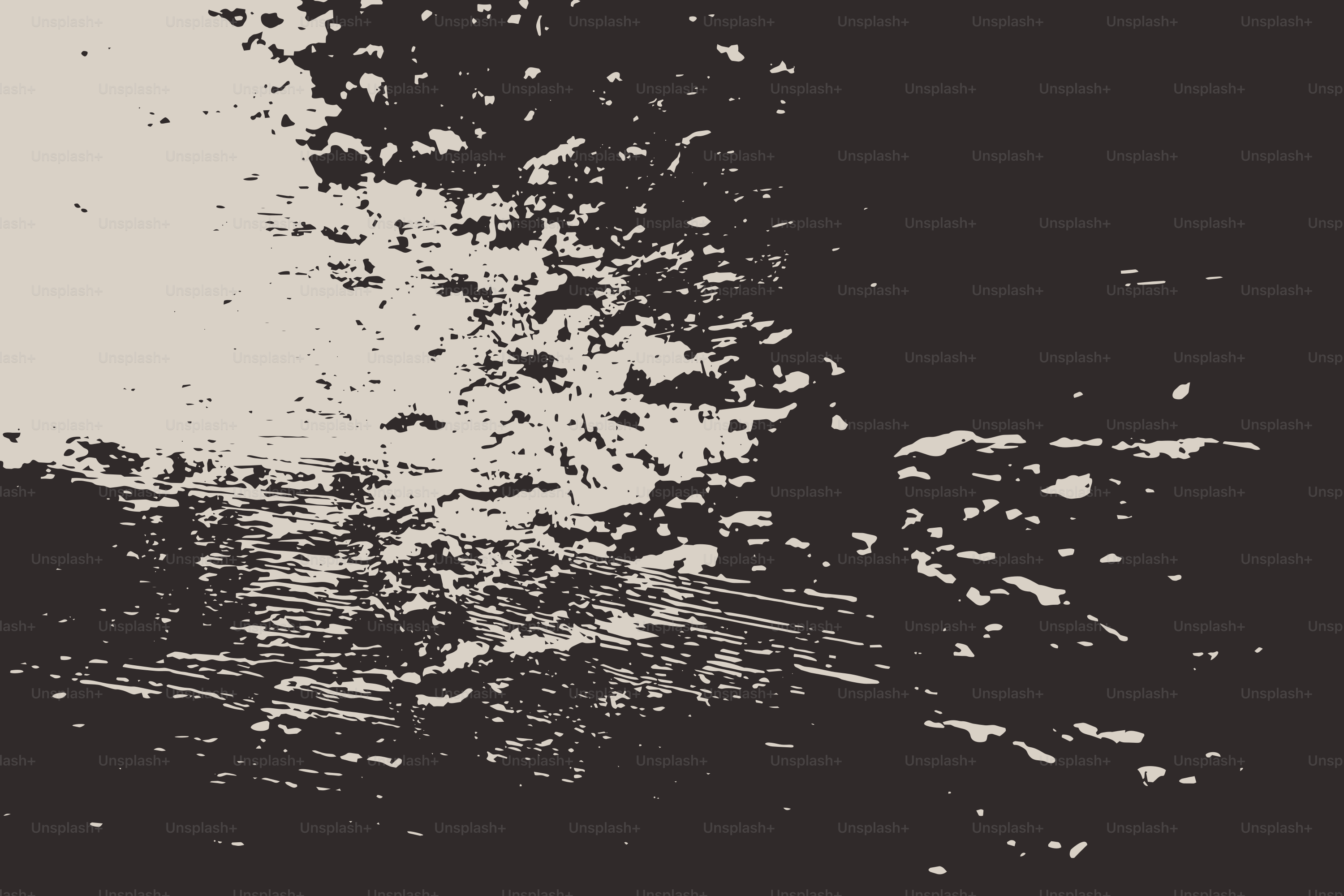 Abstract splatter of light paint on dark background