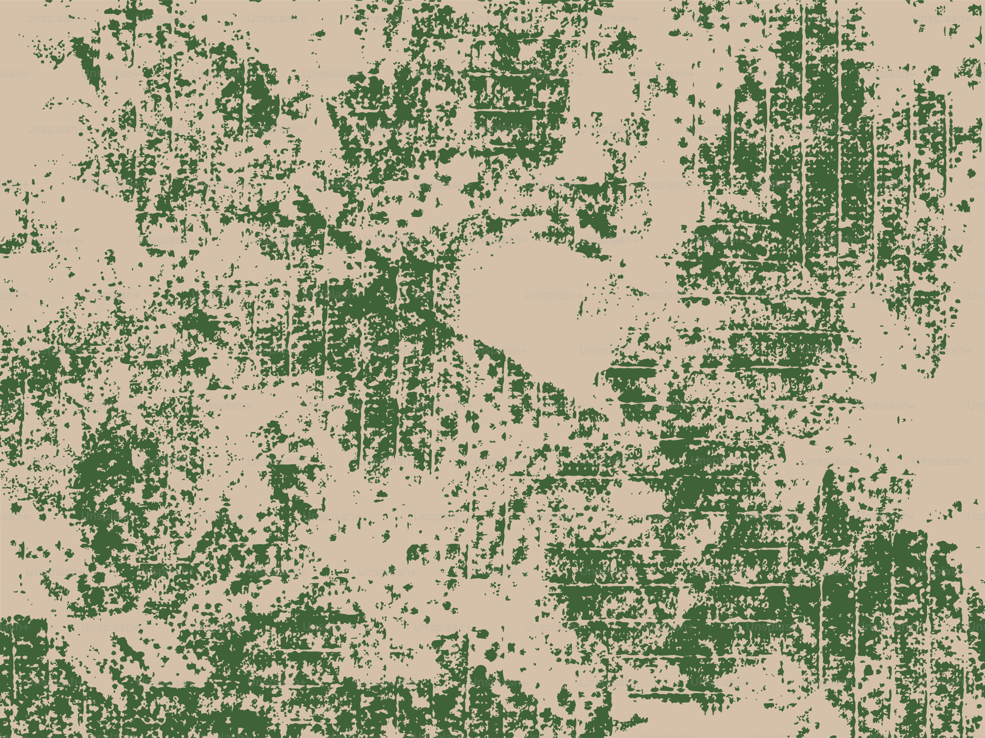 Texturierter Hintergrund mit grünen Spritzern auf beige