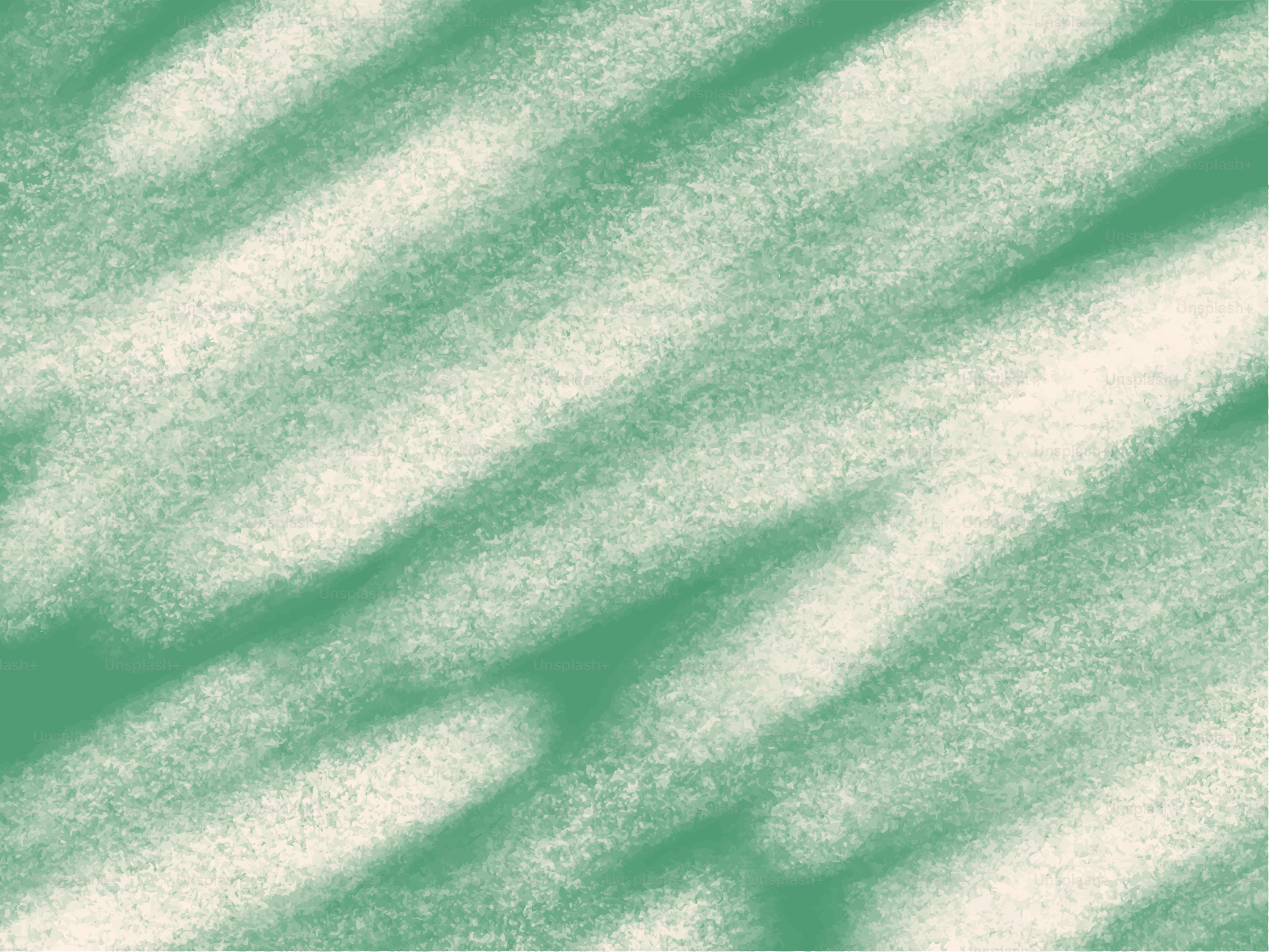 초록색과 크림색의 대각선 붓질이