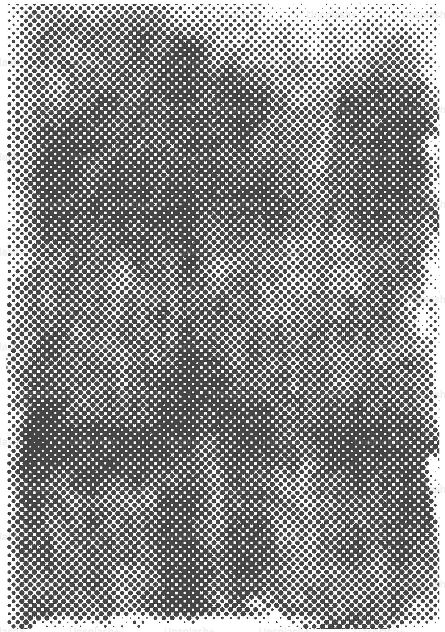 Motivo astratto a mezzotoniche con texture usionata