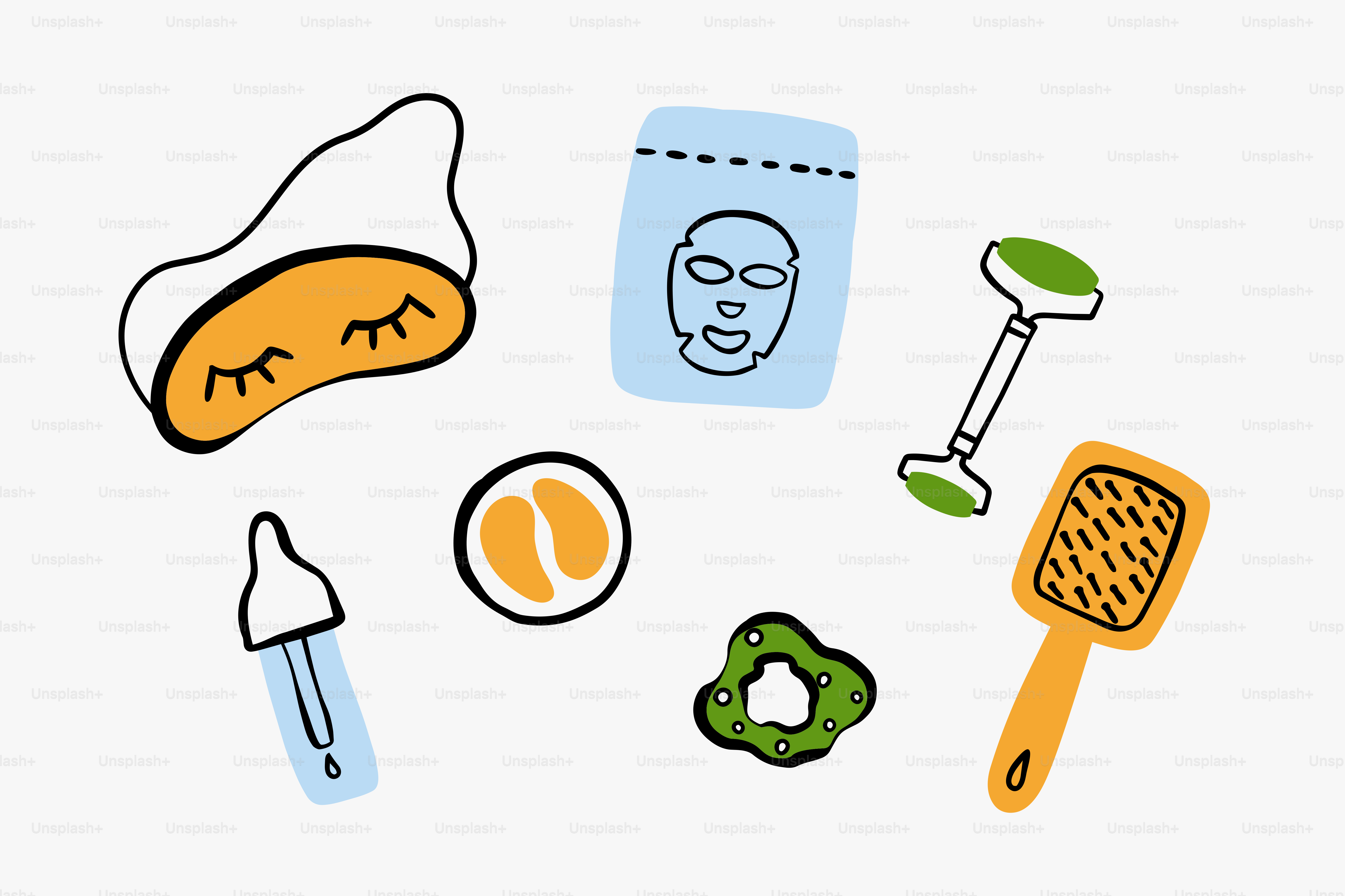 Hautpflegeprodukte wie Schlafmaske, Serum und Jaderoller.