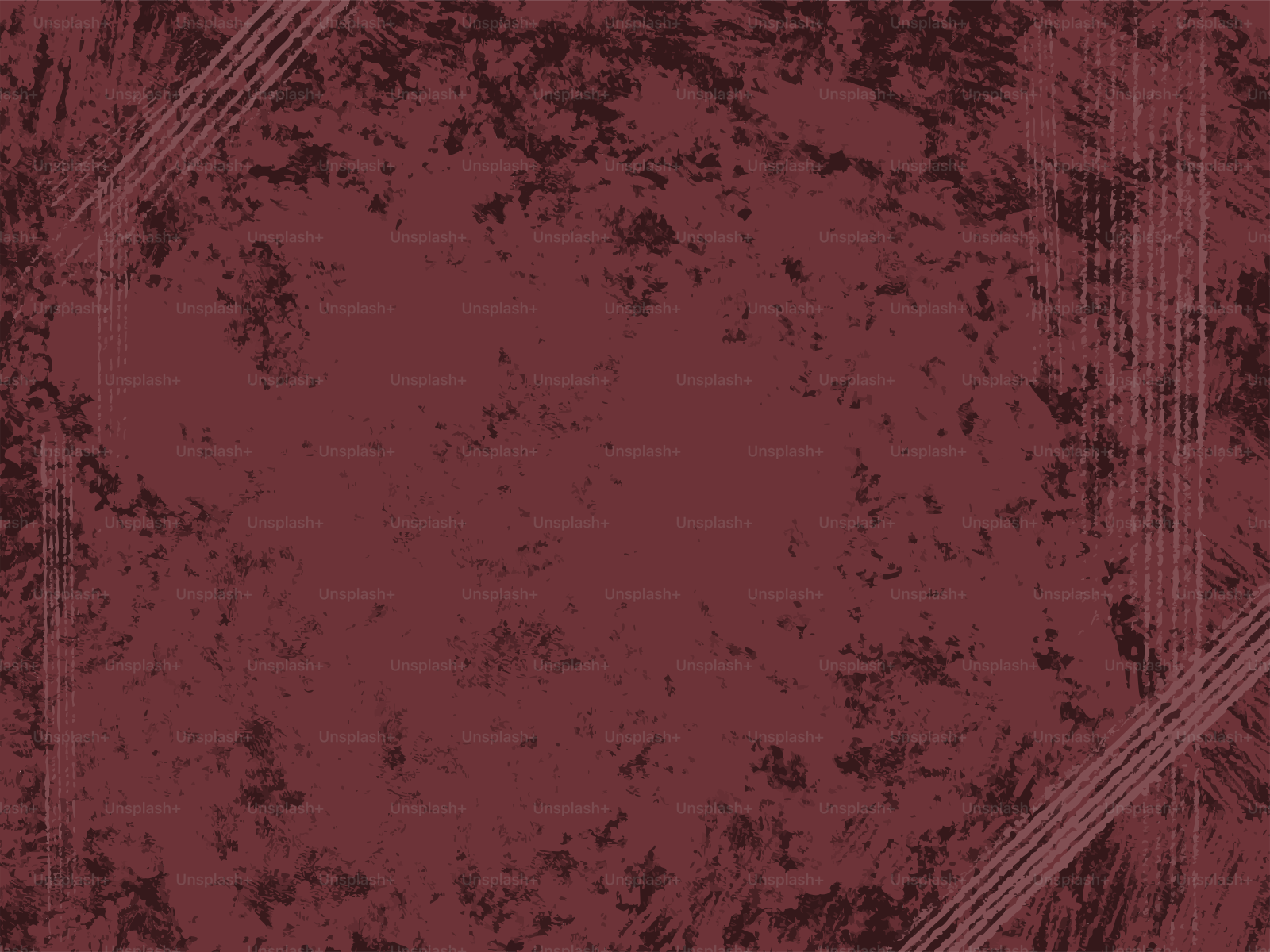 Dark red grunge background with textured scratches