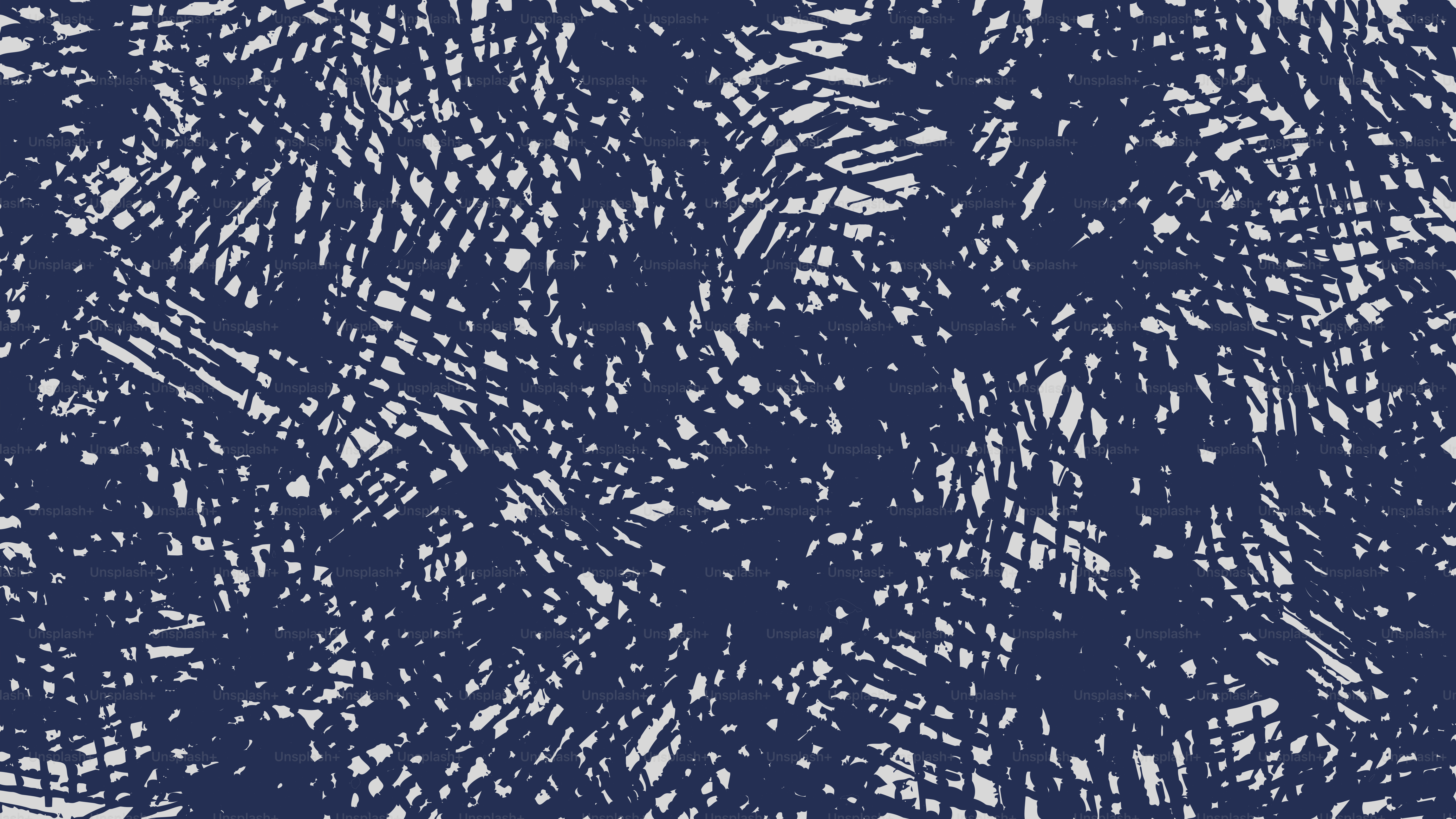 Abstract pattern of white scribbles on dark blue background