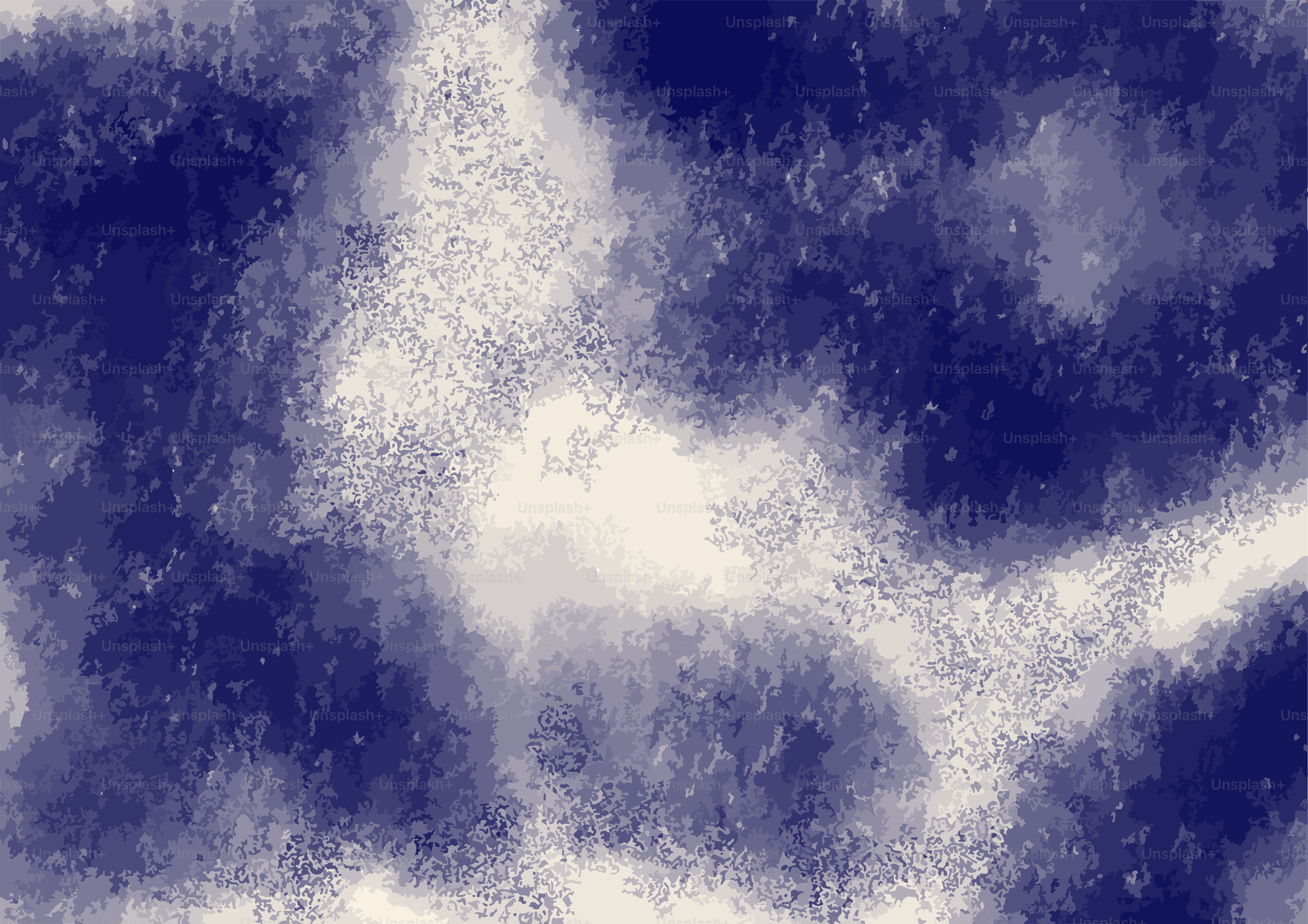 Abstract watercolor texture with blue and cream colors