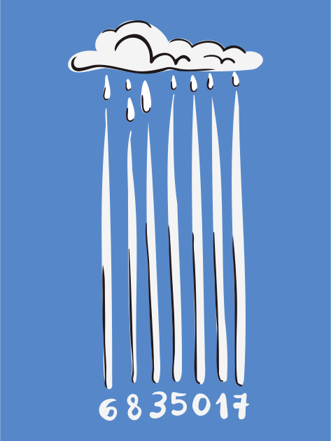 A cloud raining on a barcode with numbers vector – Clouds Image on Unsplash