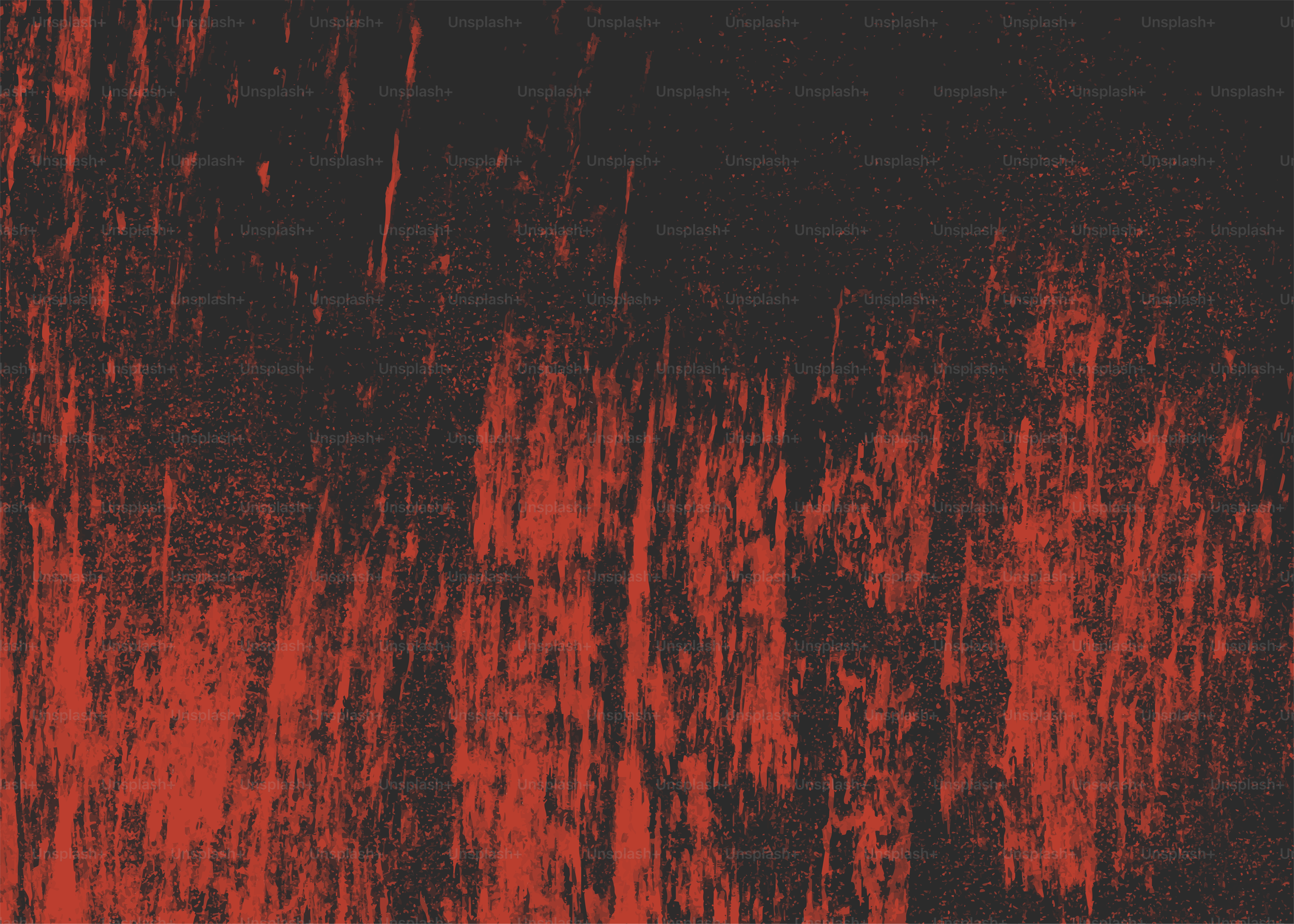 Abstract red and black streaks