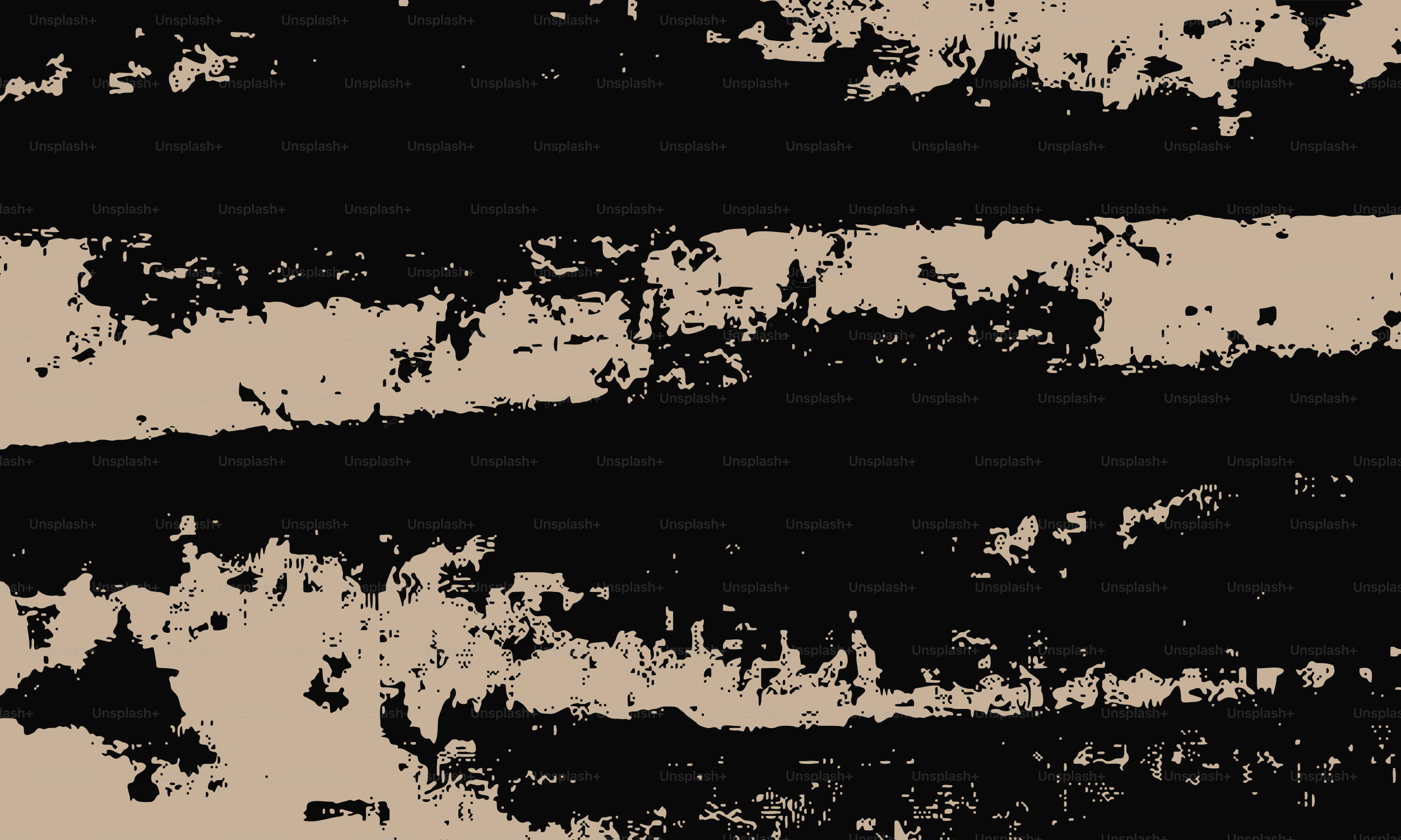 Abstract black and tan textured stripes