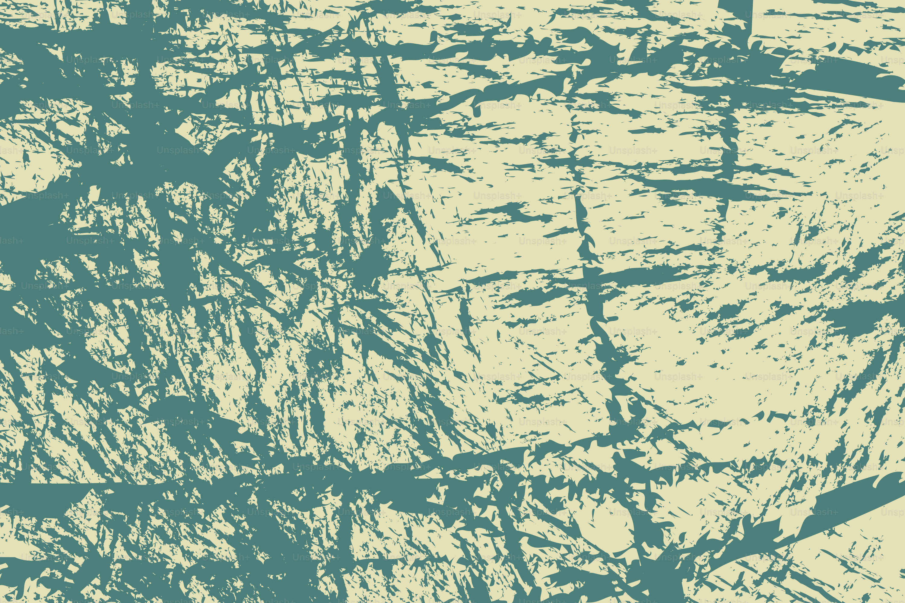 Abstract background with teal lines on beige