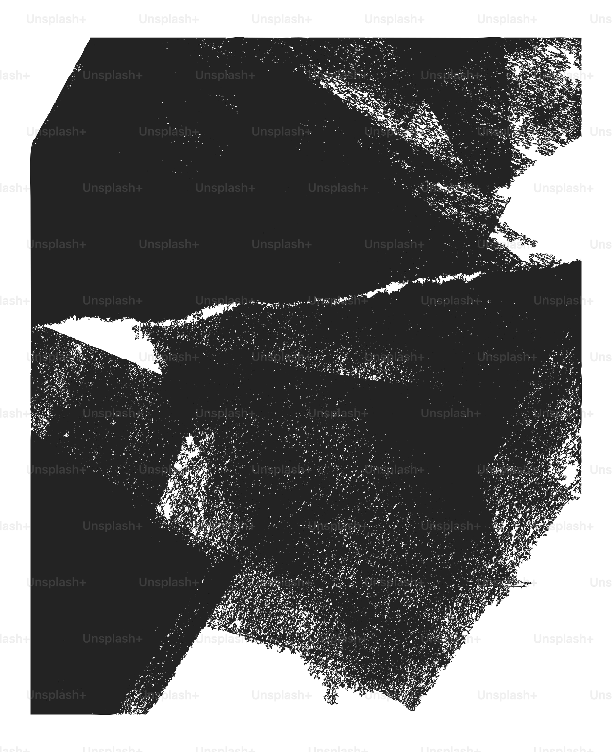 Abstrakter schwarz-weiß strukturierter Hintergrund mit zerrissenem Papier