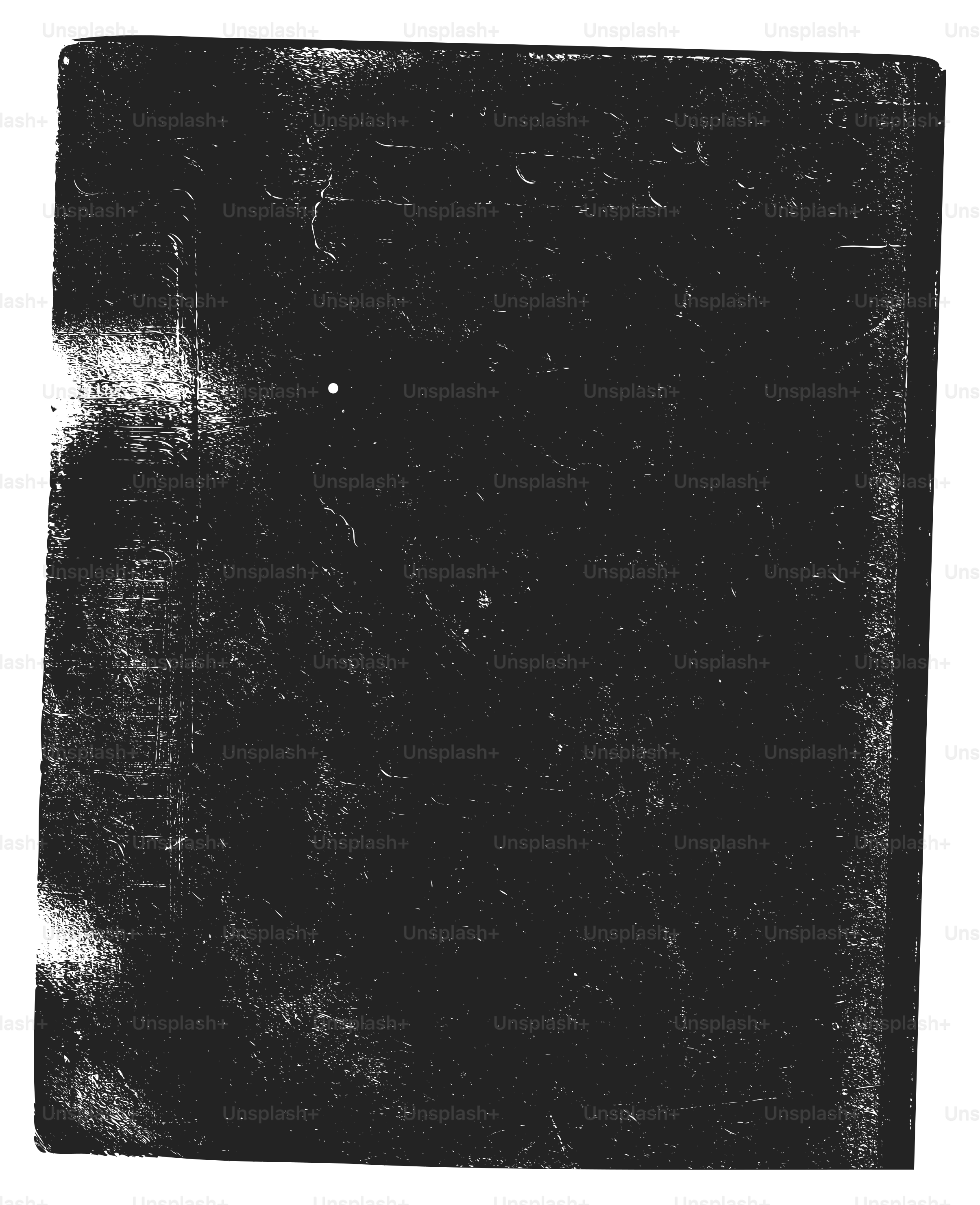 A distressed black textured background with white marks