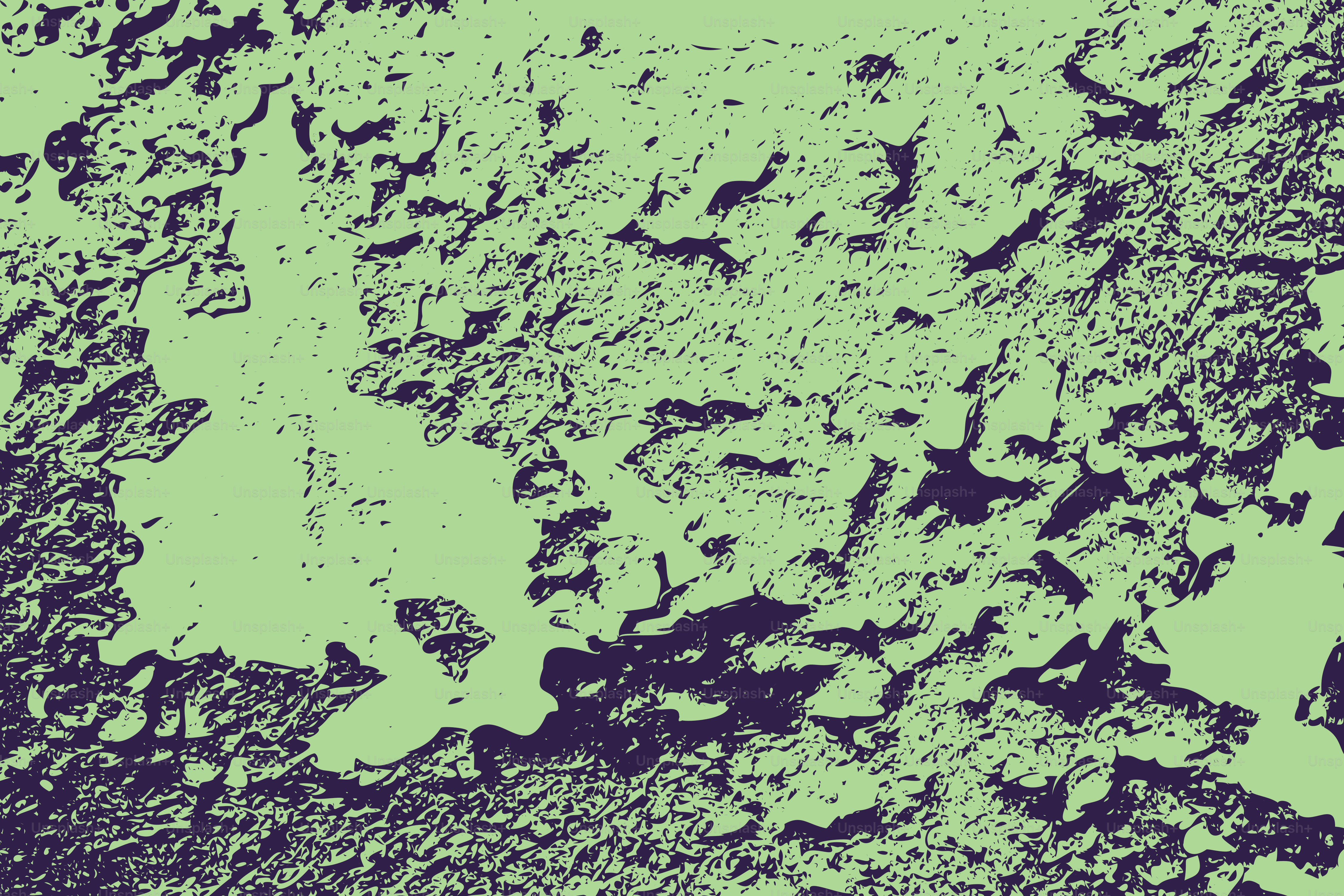 Fondo abstracto texturizado con verde claro y púrpura oscuro.
