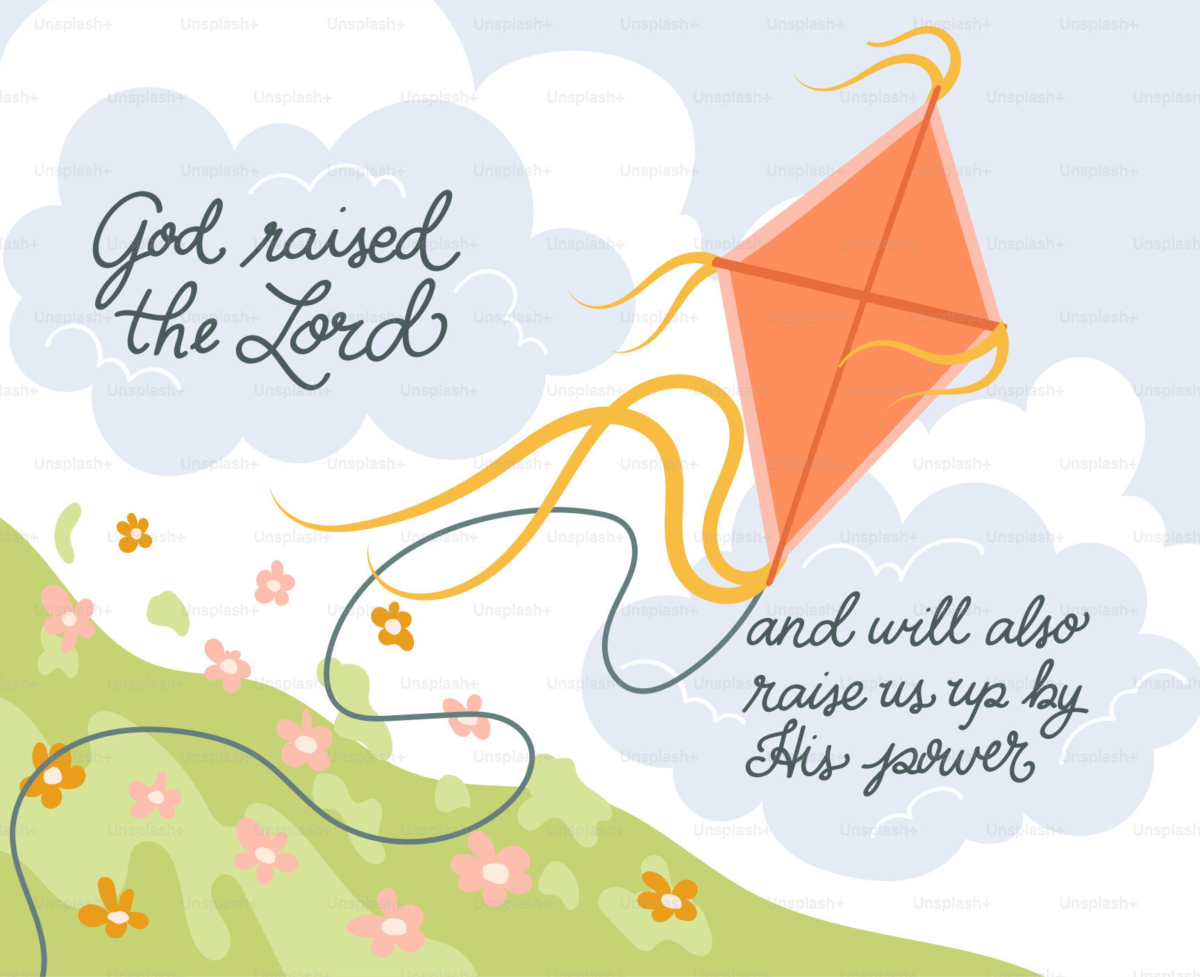 Ticket with bible verse about life in christ vector – Illustration ...