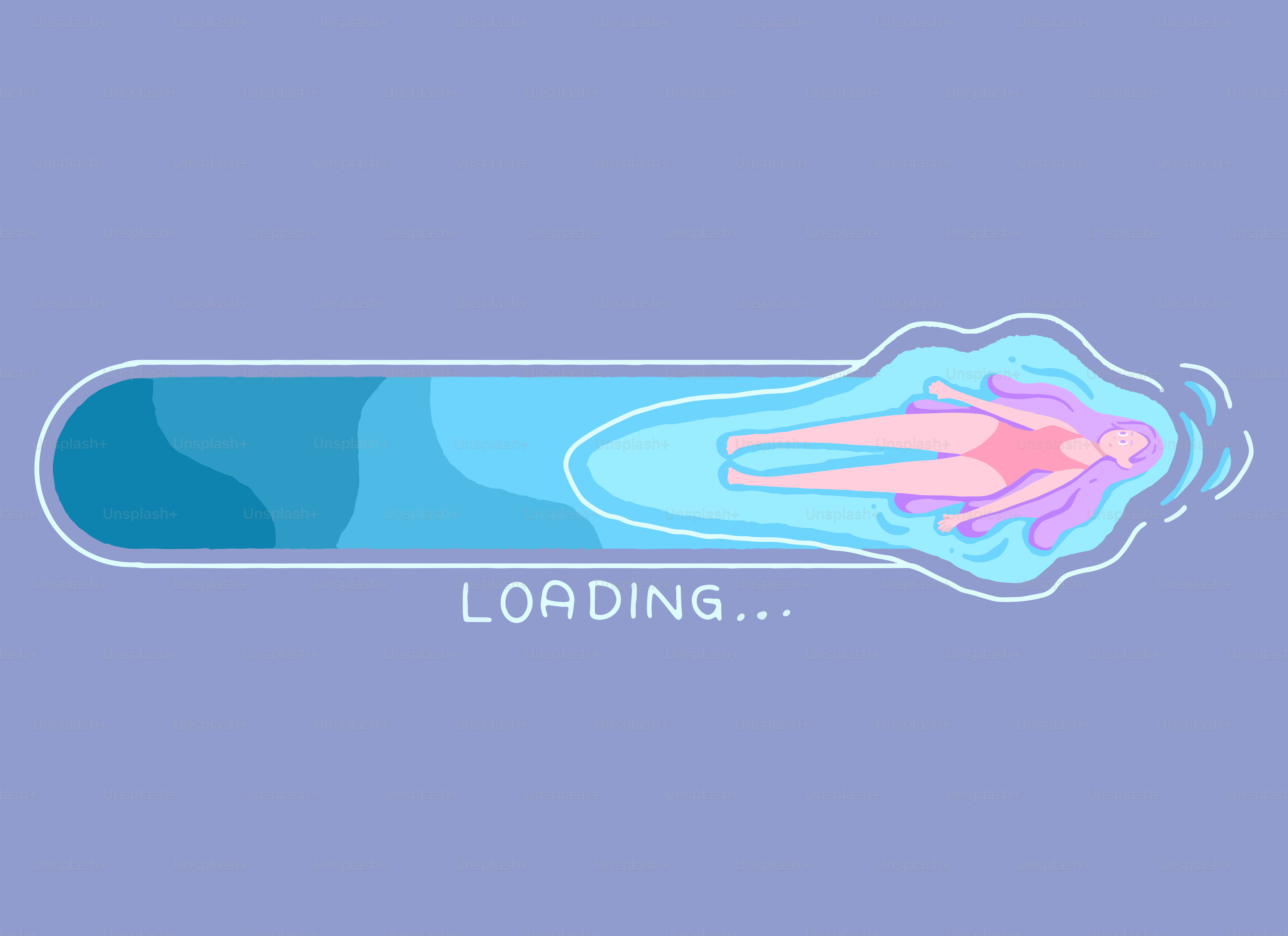 Person, die auf einer Ladestange schwebt