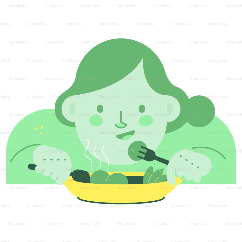Persona comiendo un cuenco saludable de verduras