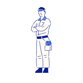 A man in a uniform with arms crossed