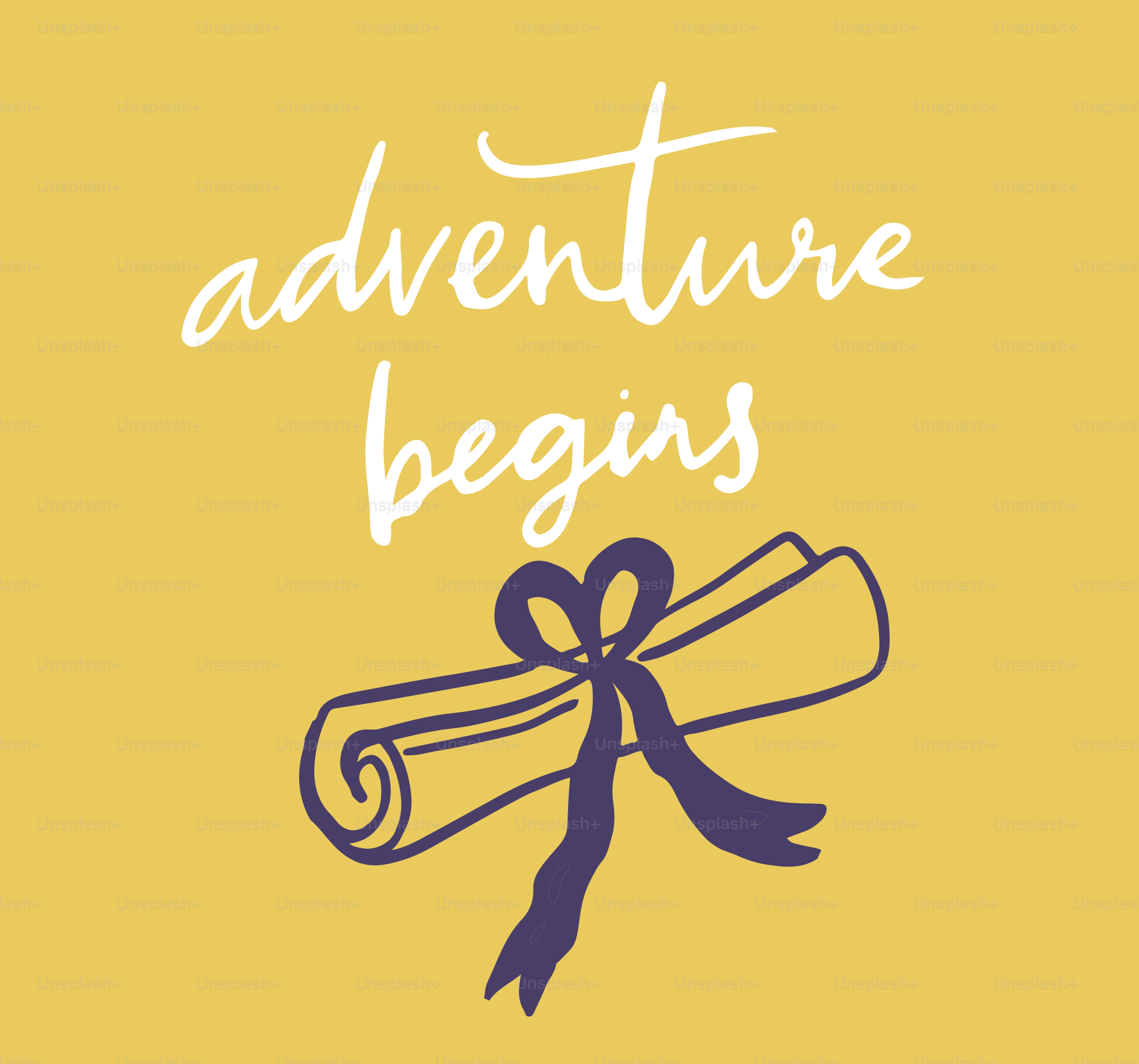 Das Abenteuer beginnt mit einer gerollten Schriftrolle, die mit einem Band verbunden ist