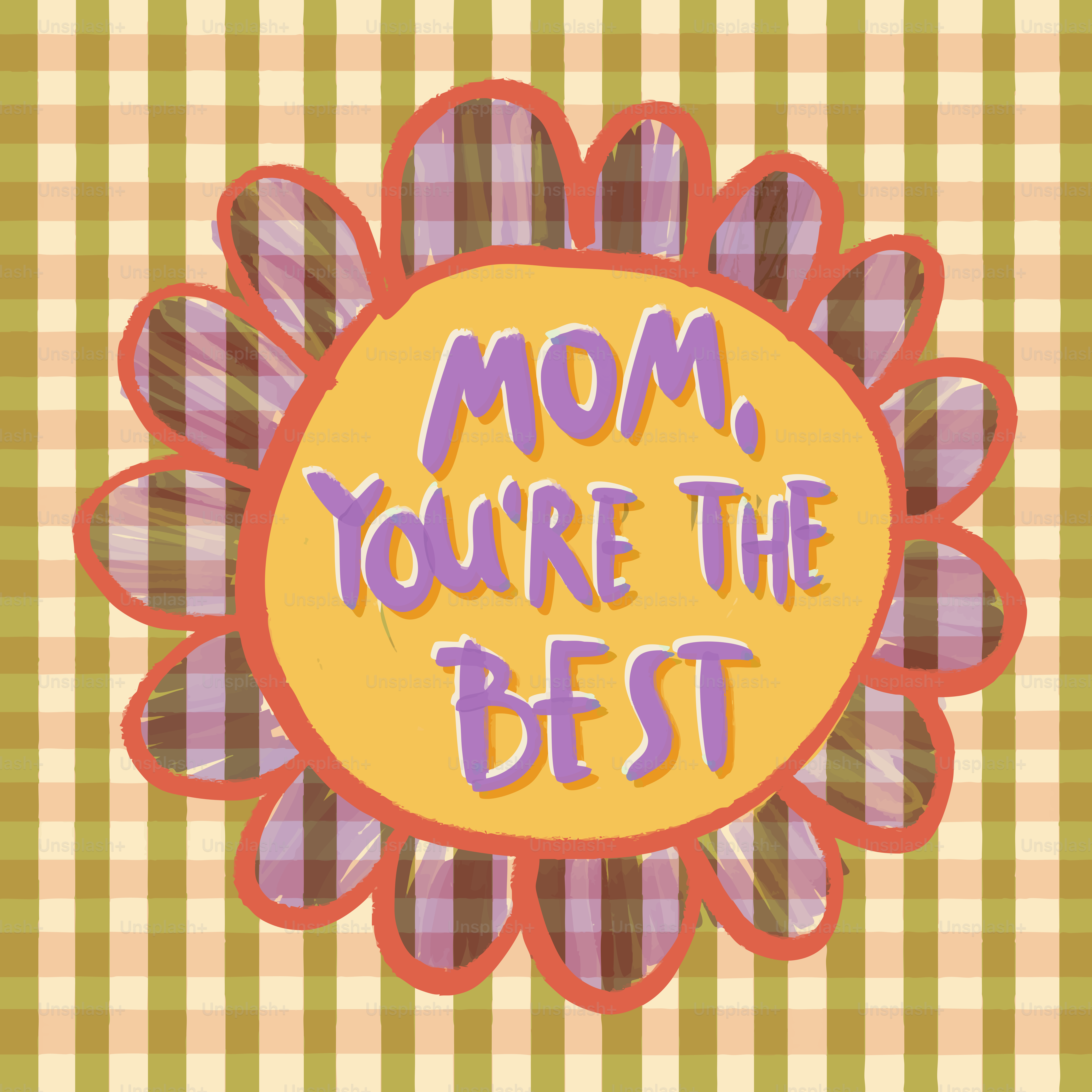 Mama, du bist das beste Blumendesign