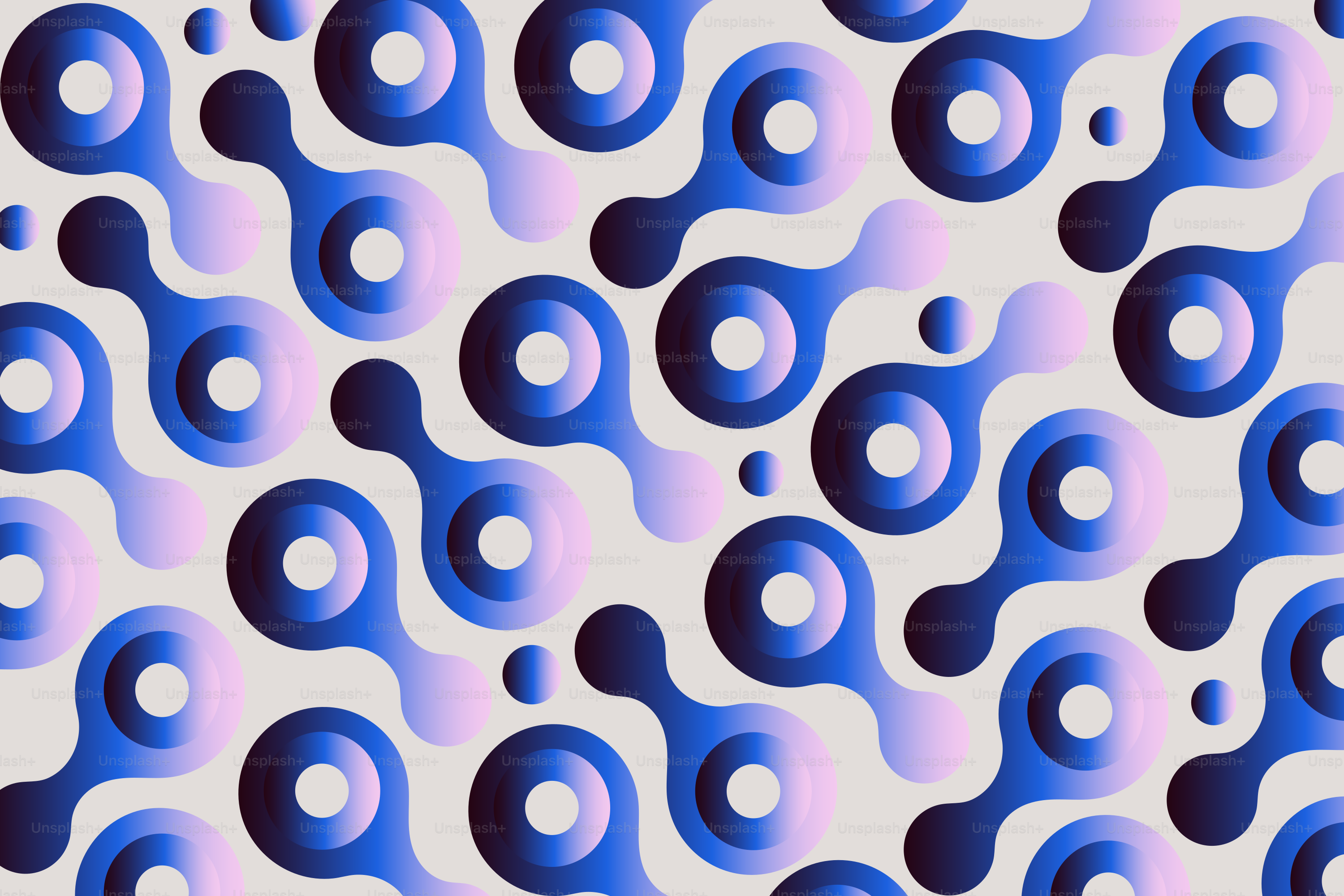 추상적인 파란색과 보라색 그라데이션 패턴