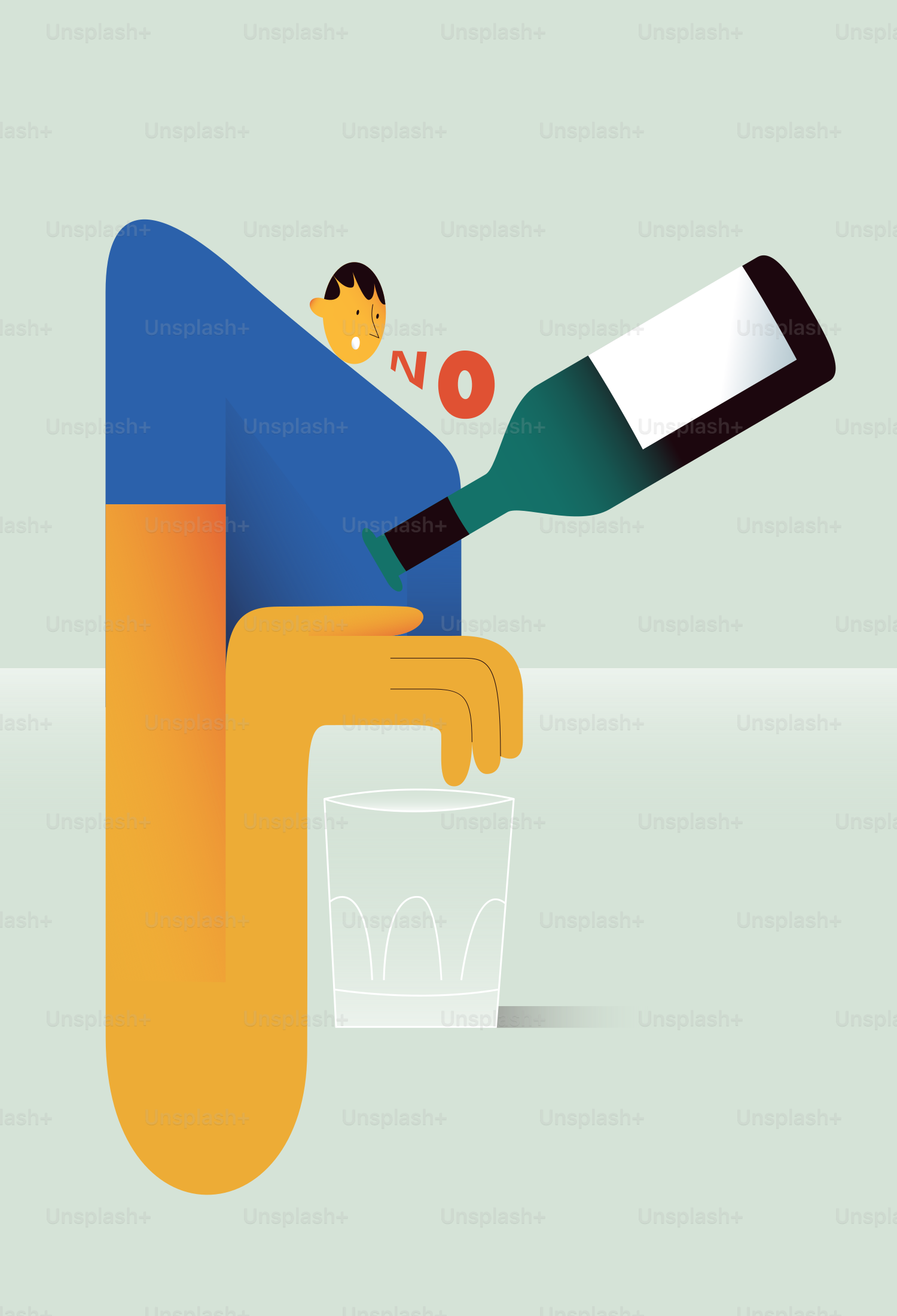 Una persona sirviendo una copa en un vaso