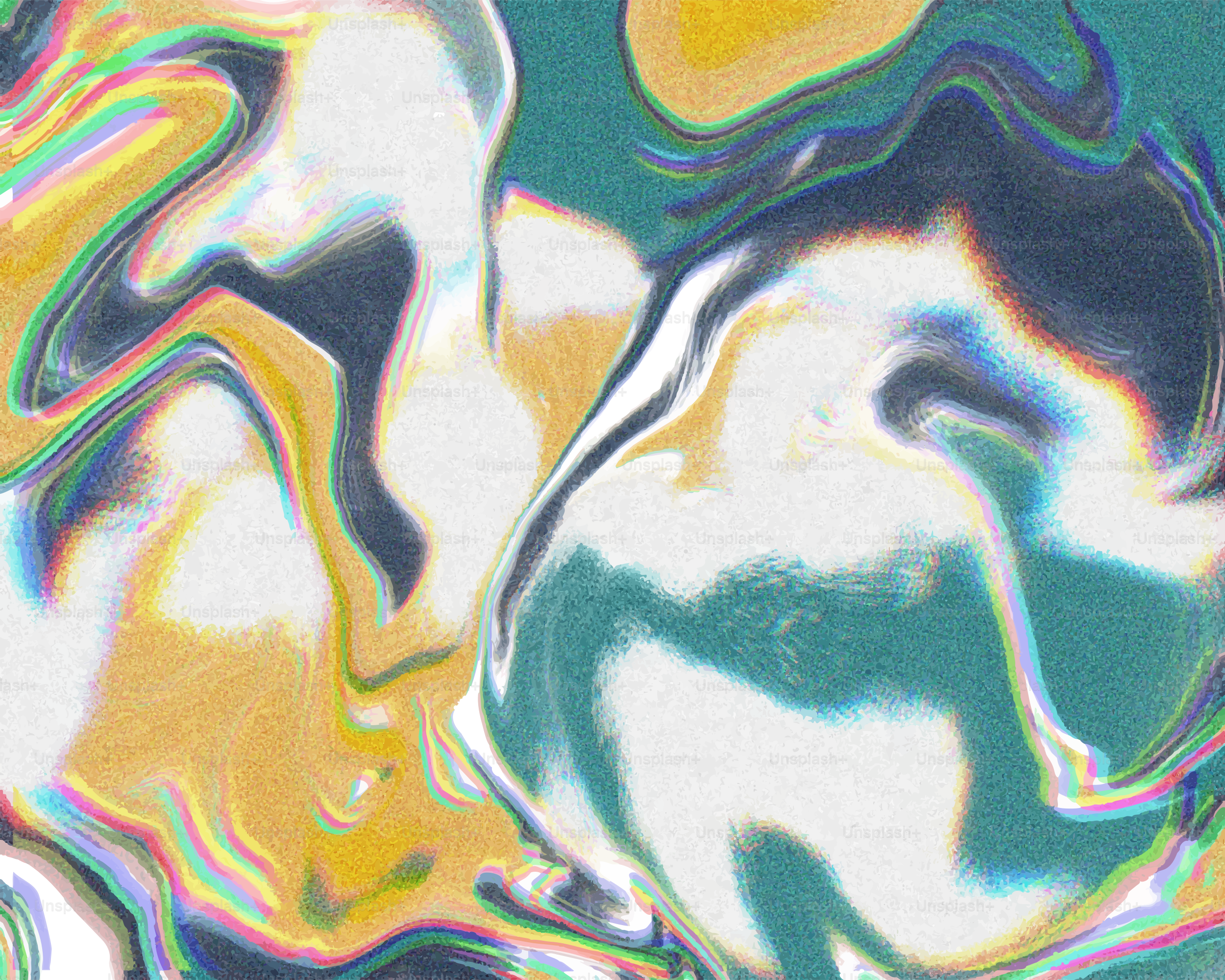 Patrón abstracto de mármol con remolinos y texturas coloridas