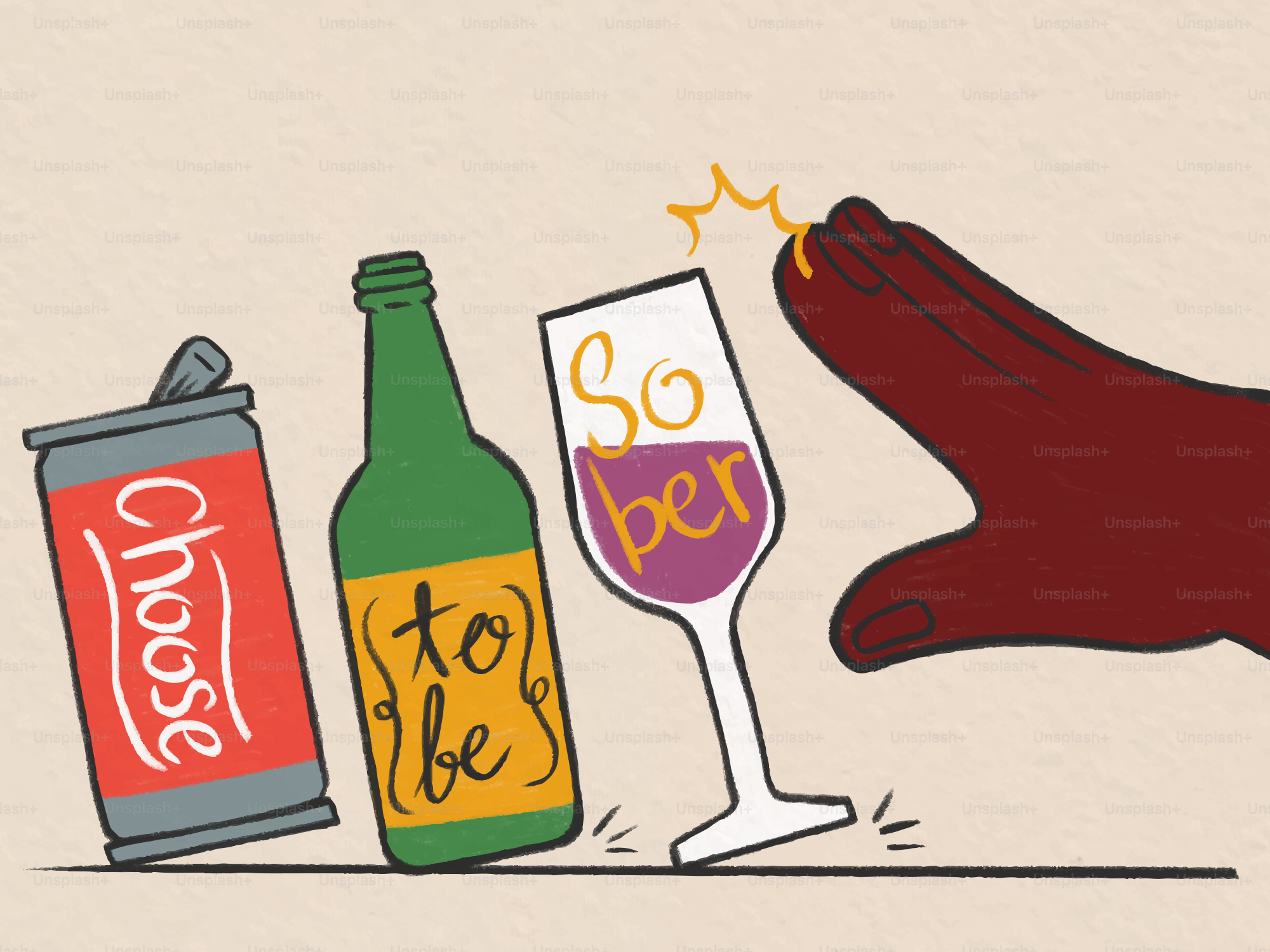 Smettere a mano le bevande alcoliche, scegliere la sobrietà.