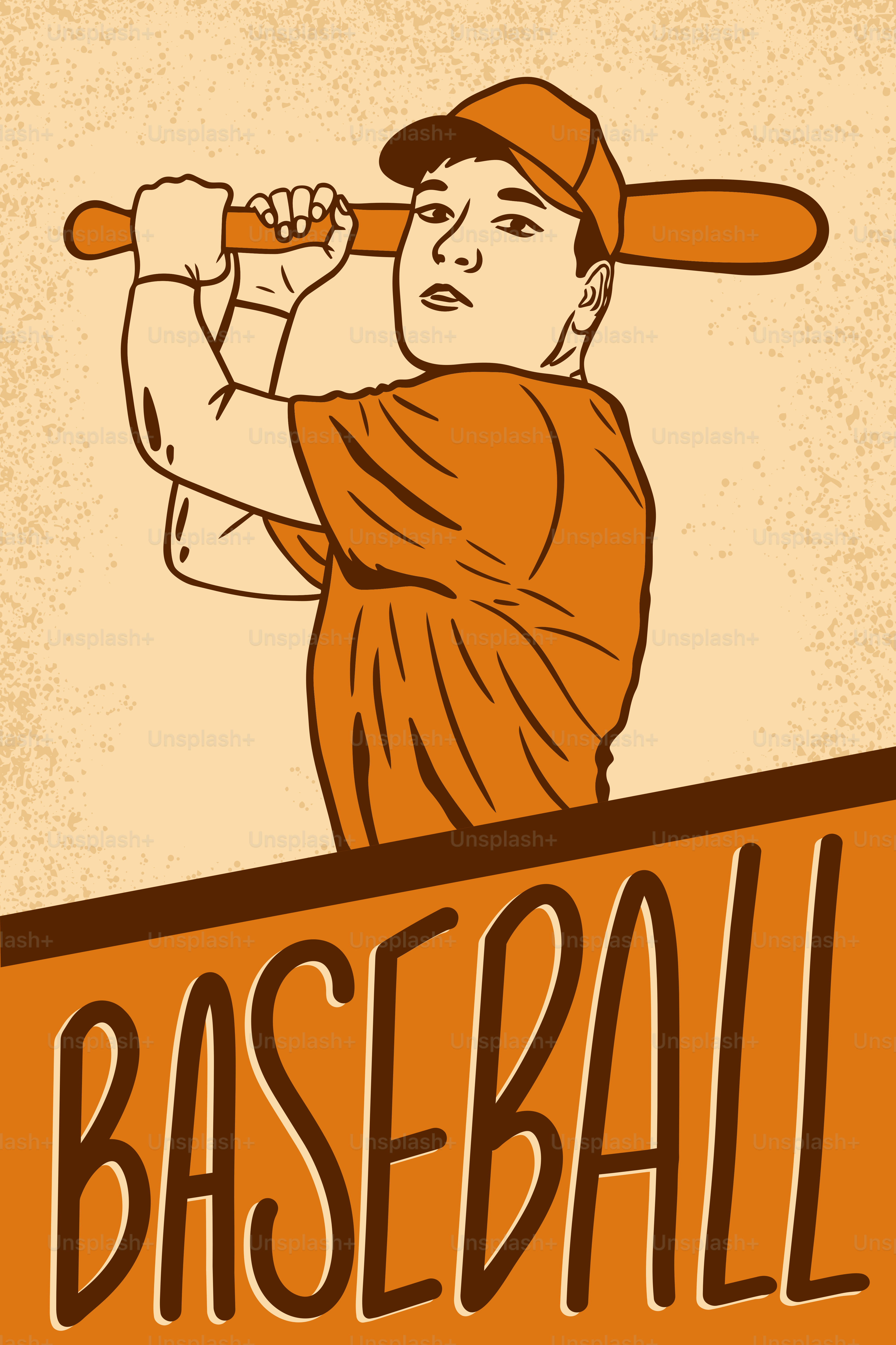 Un jeune garçon qui brandit une batte de baseball.