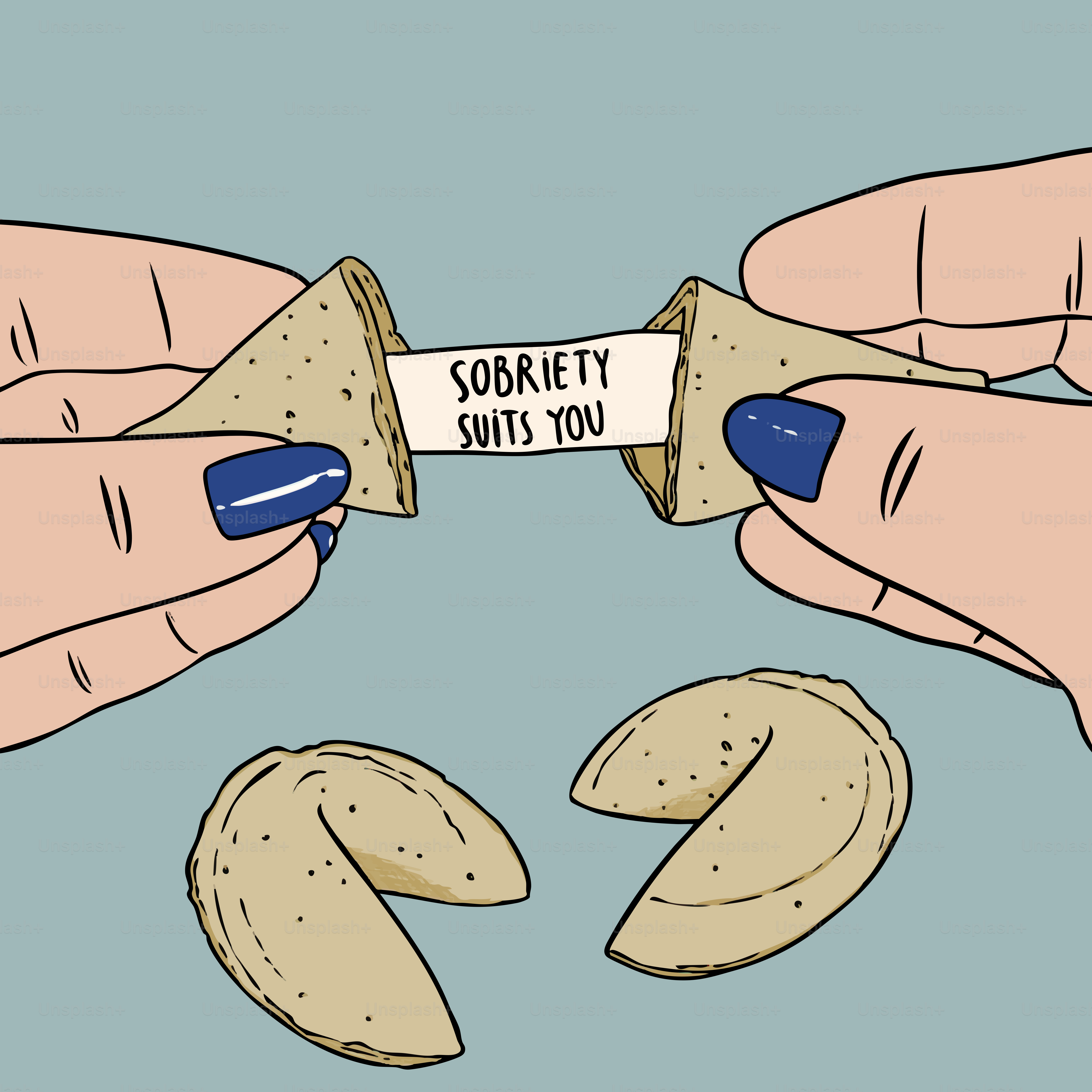 Fortune cookie message reads 