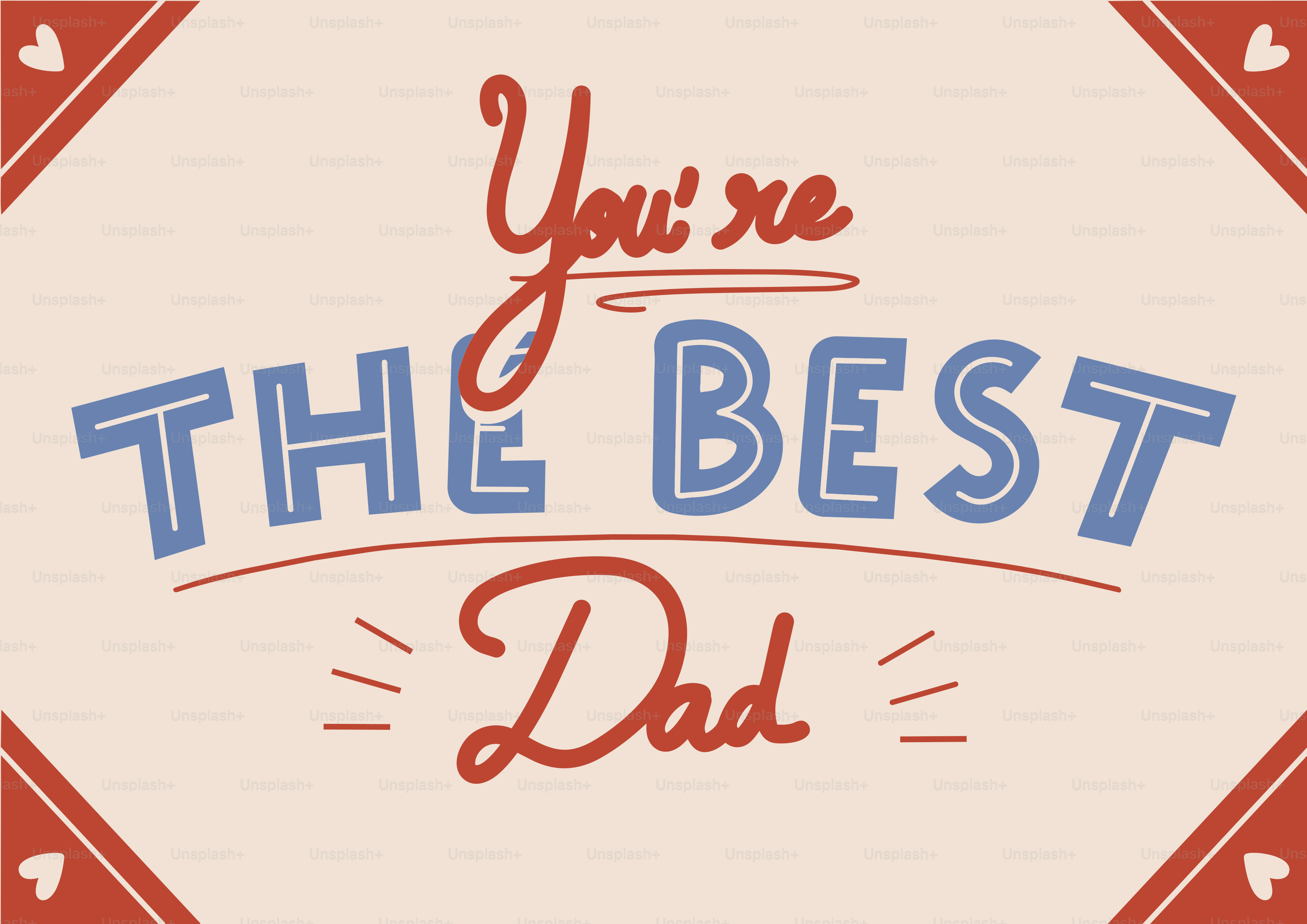 Du bist die beste Papa-Nachricht