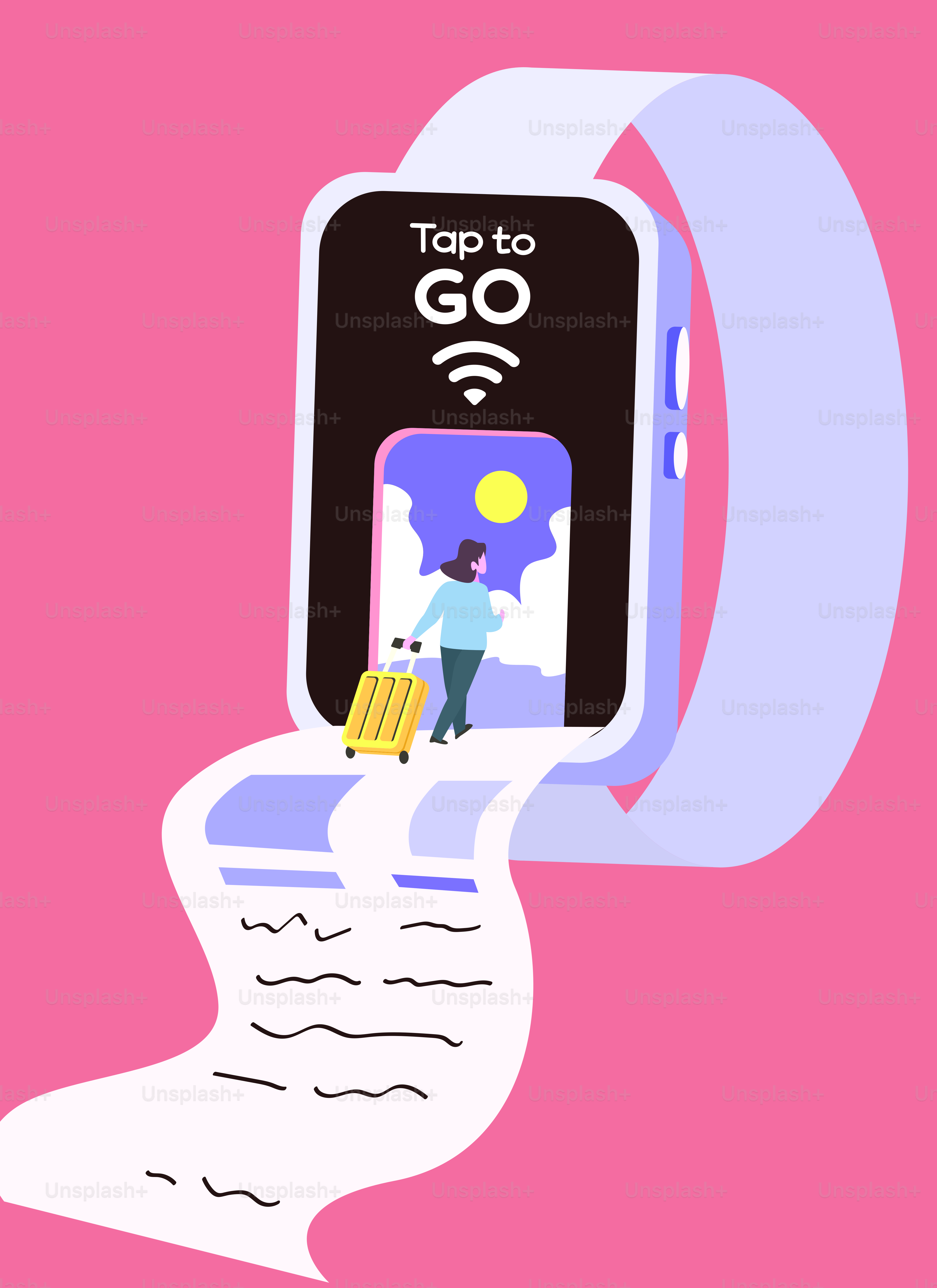 スマートウォッチの表示