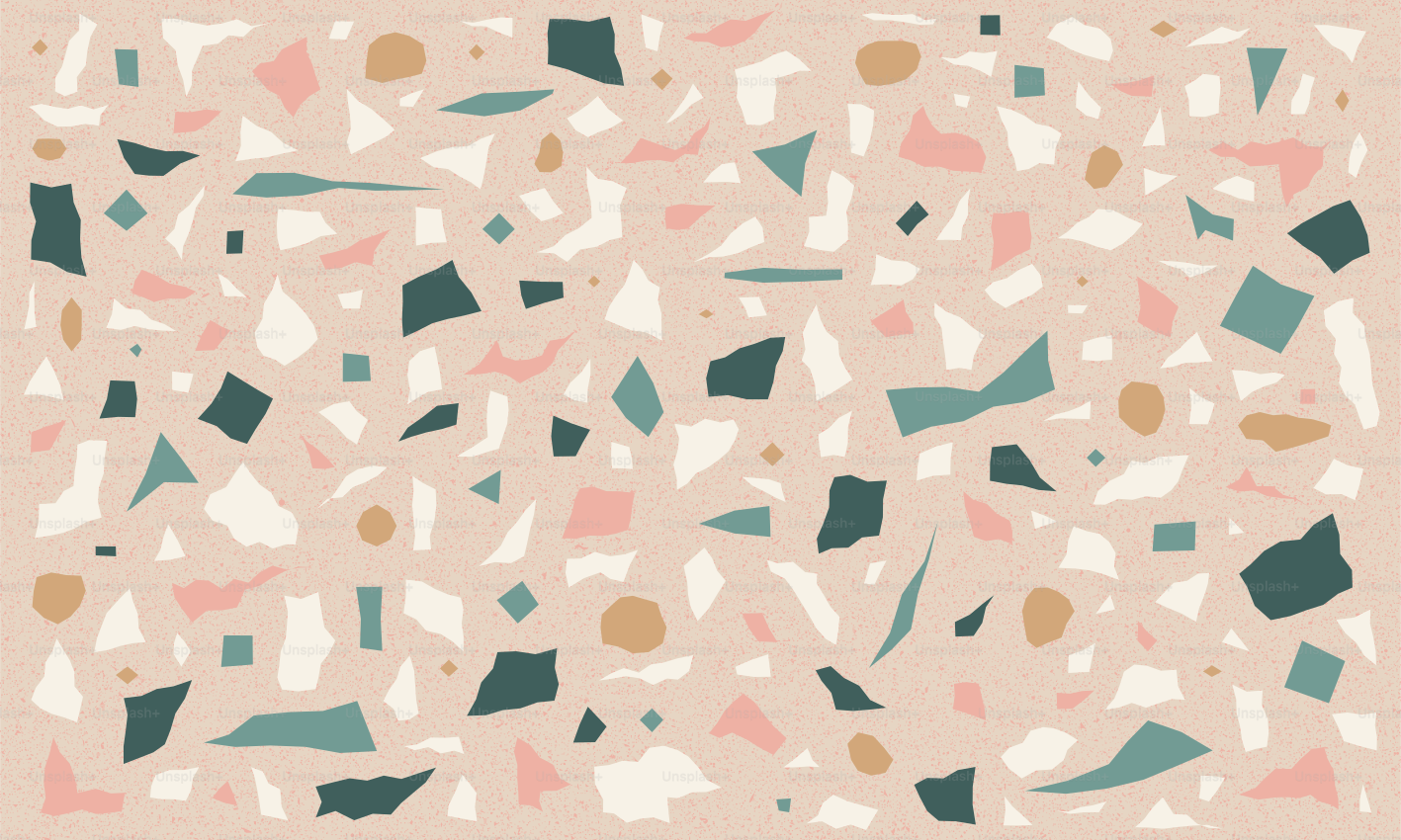 A light background with a colorful terrazzo pattern - Vector ...