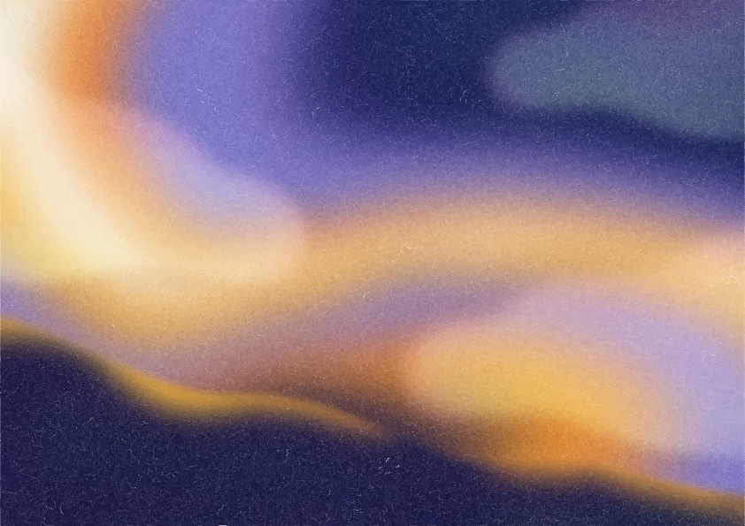 A soft abstract gradient shifting from deep blue to warm golden yellow