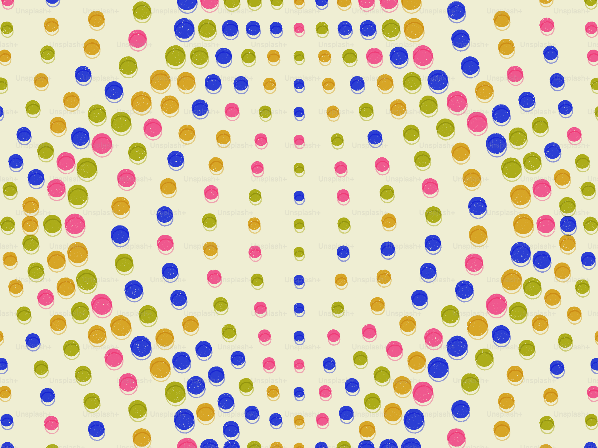 Colorful circular dot pattern - Vector Illustration on Unsplash+