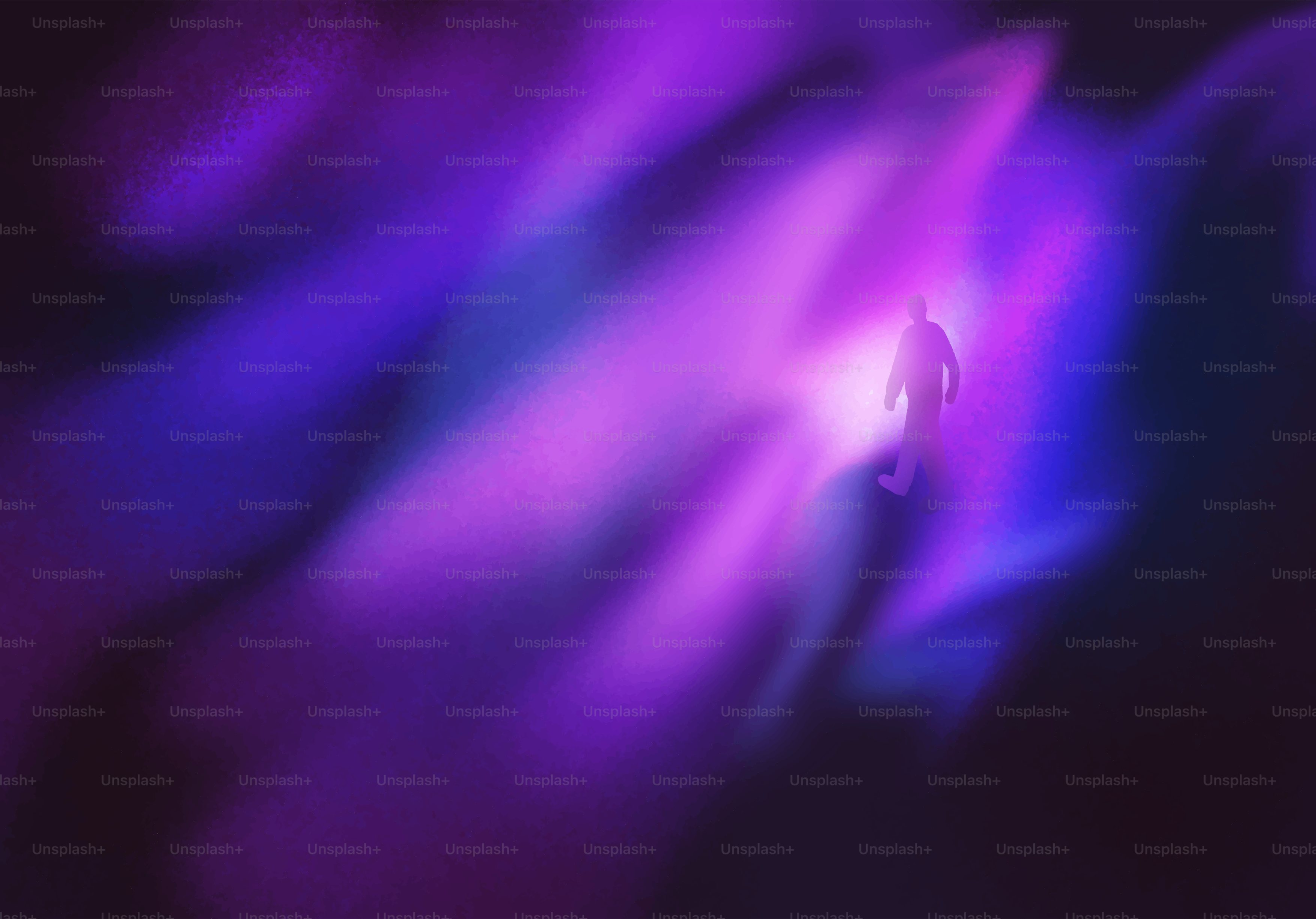 Purple and pink abstract gradient - Vector Illustration on Unsplash+