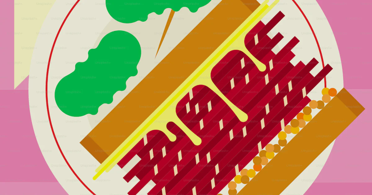 Pickles Graph Pastrami sandwich with pickles - Vector Illustration on Unsplash+
