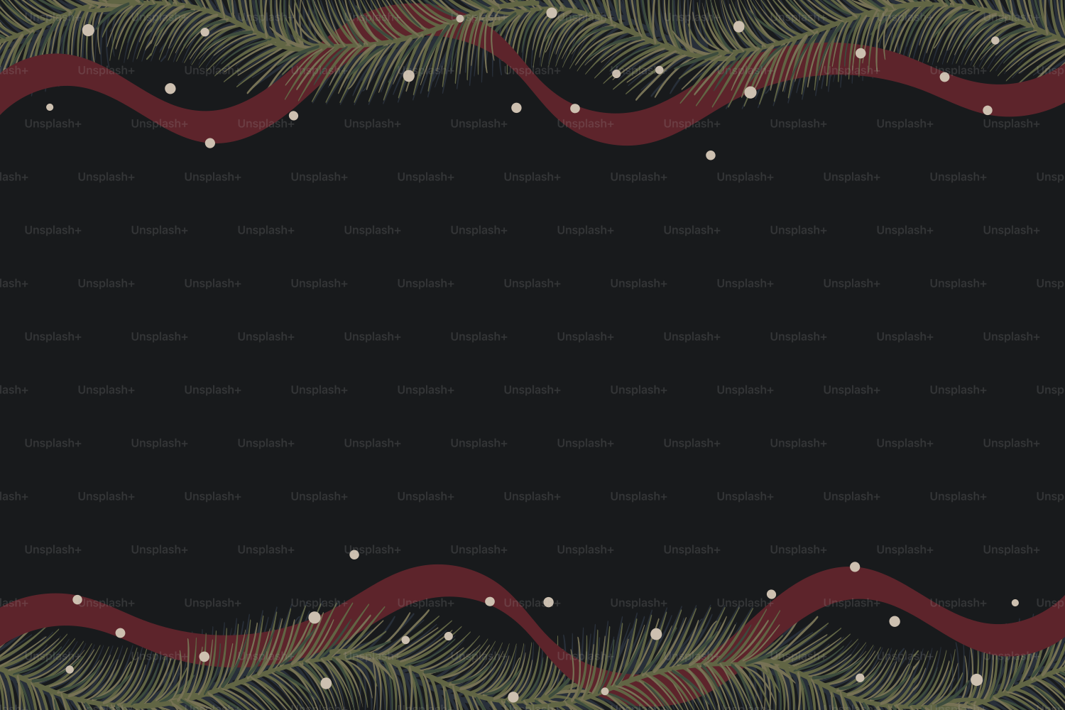 Festive Christmas ornaments hanging on dark background - Vector ...